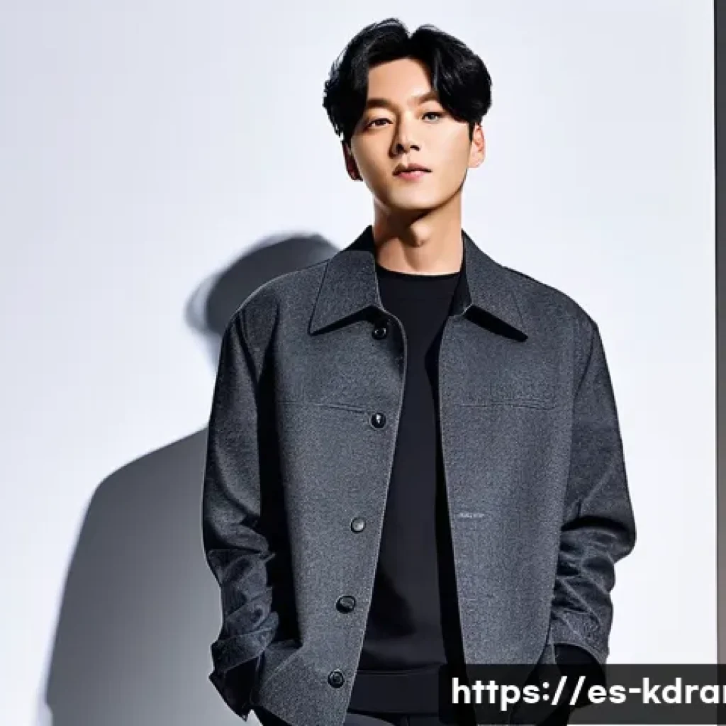 드라마  청춘기록  패션과 꿈에 대한 이야기 - **Prompt: Sa Hye-jun's Evolved Casual Chic**
    "A stylish young man in his early twenties, inspire...